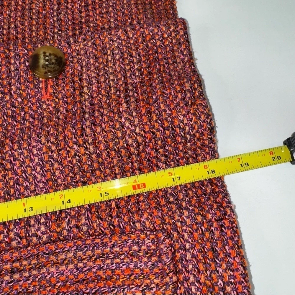 Vintage Talbots two-piece silk blend tweed sheath dress and jacket size 2 petite
